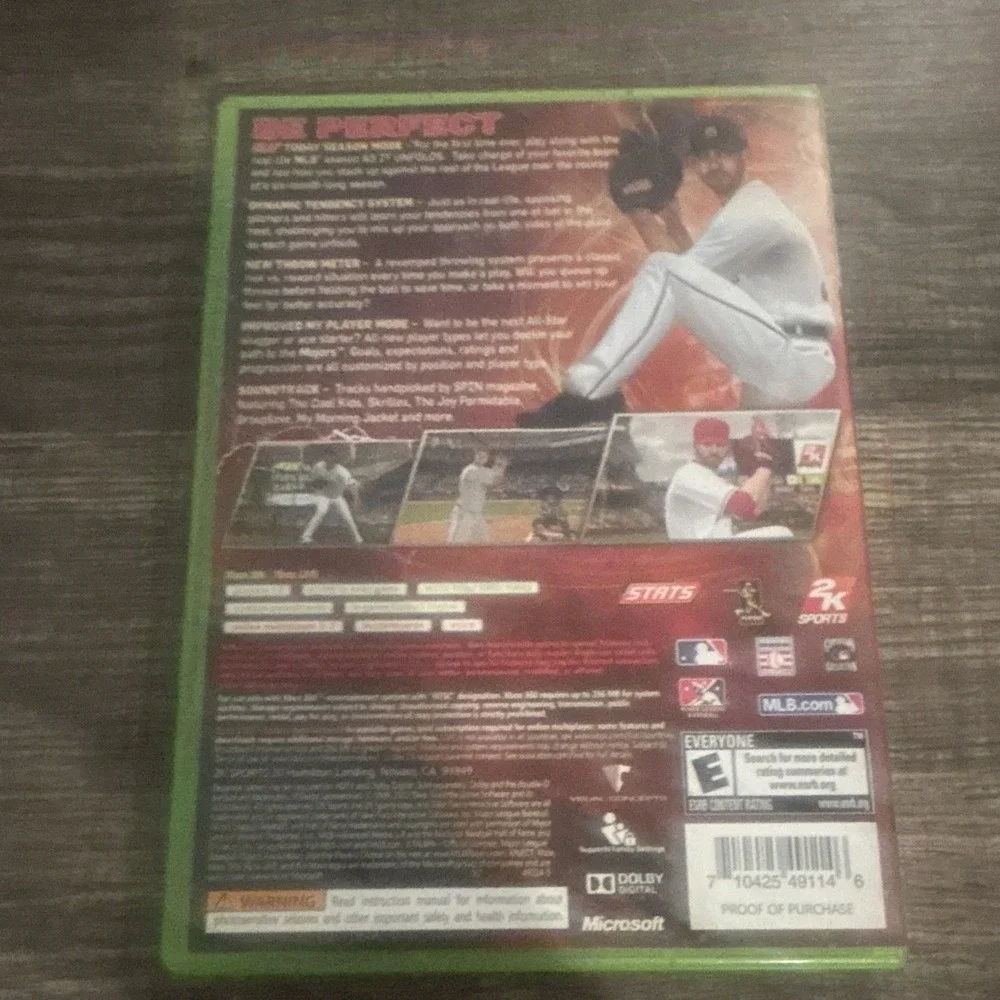 2K Sports Major League Baseball 2K12 Xbox 360 Manual Included E 2012 NTSC-U/C